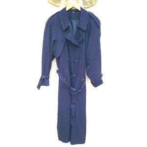 Classic Navy Trench Coat